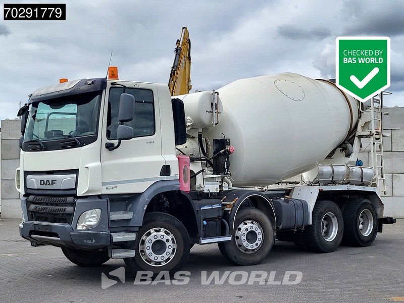 DAF CF 450 8X4 9m3 Intermix Putzmeister mixer Steelsuspension Automatic Euro 6 - Camión hormigonera: foto 1 DAF CF 450 8X4 9m3 Intermix Putzmeister mixer Steelsuspension Automatic Euro 6 - Camión hormigonera: foto 1