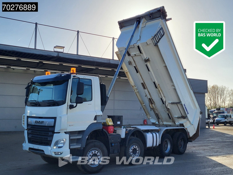 DAF CF 480 8X4 20m3 Schmitz tipper Big-Axle Automatic Euro 6 - Camión volquete: foto 1 DAF CF 480 8X4 20m3 Schmitz tipper Big-Axle Automatic Euro 6 - Camión volquete: foto 1