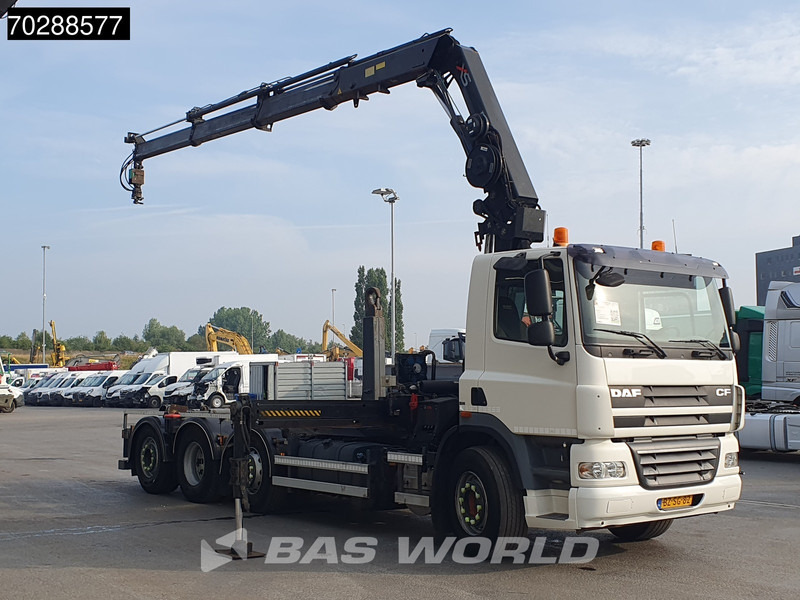 DAF CF85.360 8X2 NL-Truck HIAB 211 E-3 Hipro Crane + Hooklift Lift+steering Axle Automatic Euro 5 - Camión multibasculante, Camión grúa: foto 3 DAF CF85.360 8X2 NL-Truck HIAB 211 E-3 Hipro Crane + Hooklift Lift+steering Axle Automatic Euro 5 - Camión multibasculante, Camión grúa: foto 3