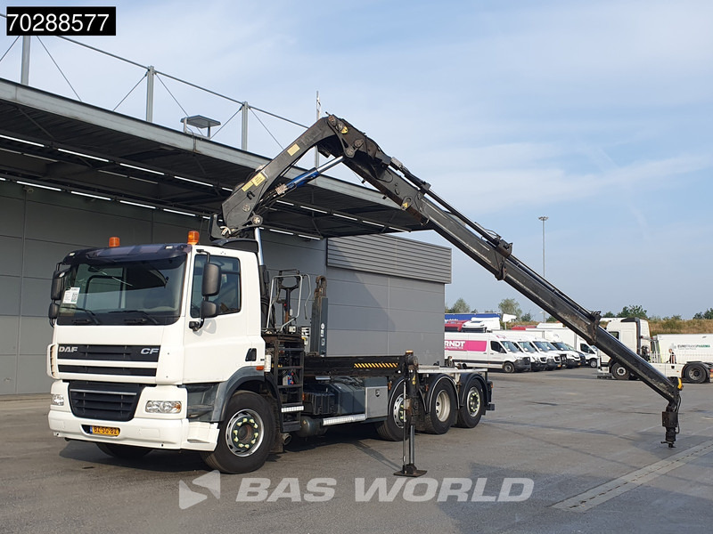 DAF CF85.360 8X2 NL-Truck HIAB 211 E-3 Hipro Crane + Hooklift Lift+steering Axle Automatic Euro 5 - Camión multibasculante, Camión grúa: foto 5 DAF CF85.360 8X2 NL-Truck HIAB 211 E-3 Hipro Crane + Hooklift Lift+steering Axle Automatic Euro 5 - Camión multibasculante, Camión grúa: foto 5
