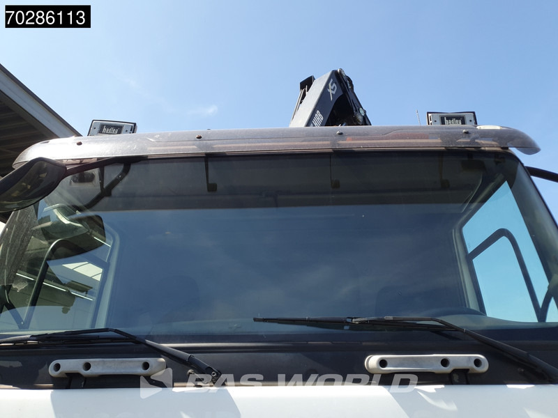 Camión multibasculante, Camión grúa DAF CF85.360 CF 6X2 NL-Truck Hiab 211 EP-4 HIDUO Crane + Hooklift Liftachse Euro 5: foto 12
