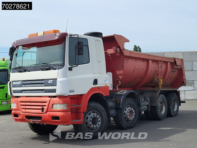 Camión volquete DAF CF85.410 8X4 17m3 tipper Big-Axle Manual Steelsuspension Euro 4: foto 5