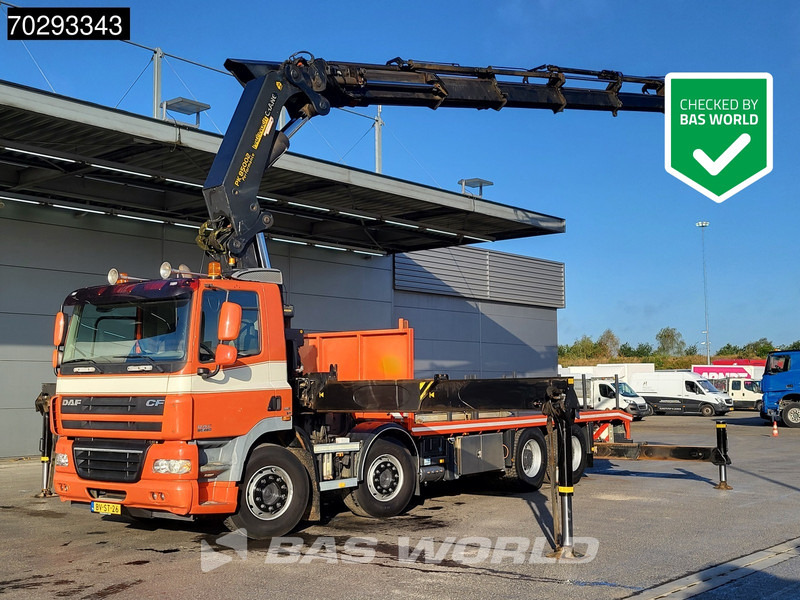 DAF CF85.460 8X4 NL-Truck Palfinger PK 85002 Crane Big-Axle Manual Euro 5 - Camión caja abierta, Camión grúa: foto 1 DAF CF85.460 8X4 NL-Truck Palfinger PK 85002 Crane Big-Axle Manual Euro 5 - Camión caja abierta, Camión grúa: foto 1