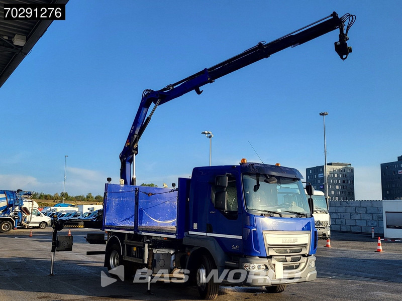DAF LF 260 LF 4X2 HIAB 111 B-2 Hiduo Crane Automatic ACC Euro 6 - Camión caja abierta, Camión grúa: foto 3 DAF LF 260 LF 4X2 HIAB 111 B-2 Hiduo Crane Automatic ACC Euro 6 - Camión caja abierta, Camión grúa: foto 3