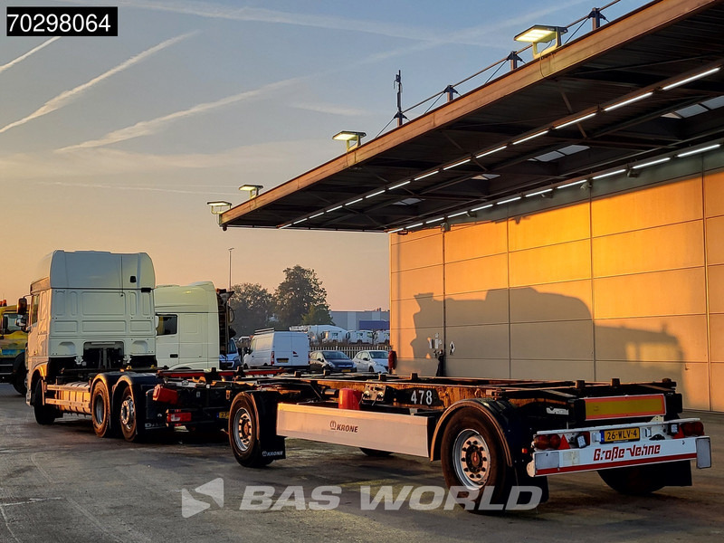 DAF XF 450 XF 6X2 NL-Truck Combi Retarder 2xTanks Lift-axle Standairco ACC Euro 6 - Camión portacontenedore/ Intercambiable: foto 2 DAF XF 450 XF 6X2 NL-Truck Combi Retarder 2xTanks Lift-axle Standairco ACC Euro 6 - Camión portacontenedore/ Intercambiable: foto 2