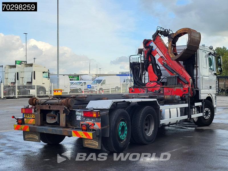 Leasing de DAF XF105.410 XF 6X2 NL-Truck HMF 1643 Z2 Crane 24T Container system Lift+Steering-Axle Euro 5 DAF XF105.410 XF 6X2 NL-Truck HMF 1643 Z2 Crane 24T Container system Lift+Steering-Axle Euro 5: foto 13