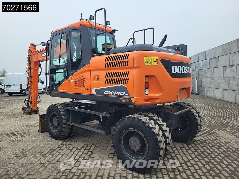 Doosan DX140 W-5 OIL QUICK - GERMAN - Excavadora de ruedas: foto 2 Doosan DX140 W-5 OIL QUICK - GERMAN - Excavadora de ruedas: foto 2