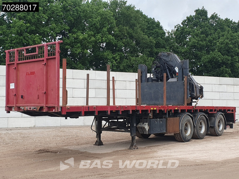 Floor FLO-12-28H HIAB R-330-F4 Crane Kran - Semirremolque plataforma/ Caja abierta: foto 3 Floor FLO-12-28H HIAB R-330-F4 Crane Kran - Semirremolque plataforma/ Caja abierta: foto 3
