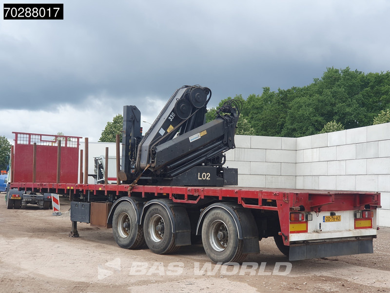 Floor FLO-12-28H HIAB R-330-F4 Crane Kran - Semirremolque plataforma/ Caja abierta: foto 5 Floor FLO-12-28H HIAB R-330-F4 Crane Kran - Semirremolque plataforma/ Caja abierta: foto 5