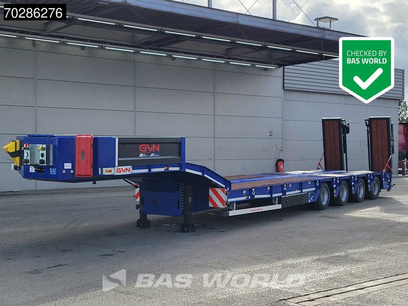 GVN Trailer 4 axles NEW Lift+Lenkachse Hydraulic Ramps - Semirremolque góndola rebajadas: foto 1 GVN Trailer 4 axles NEW Lift+Lenkachse Hydraulic Ramps - Semirremolque góndola rebajadas: foto 1