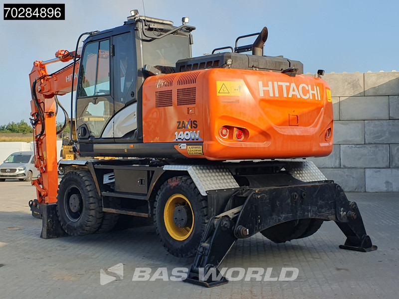 Hitachi ZX140W -6 OUTRIGGERS + BLADE - Excavadora de ruedas: foto 2 Hitachi ZX140W -6 OUTRIGGERS + BLADE - Excavadora de ruedas: foto 2