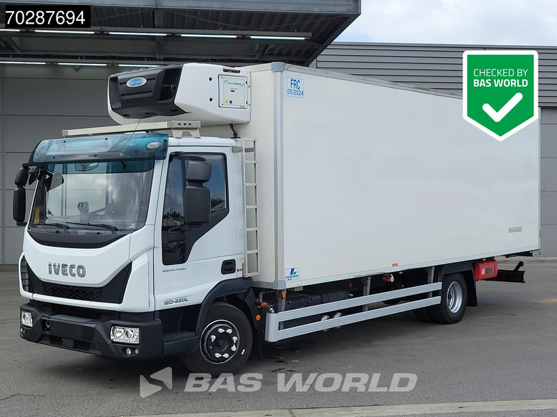 Iveco Eurocargo 120LE220 4X2 12tonner Carrier Supra 750 cooler Meat hang Manual Euro 6 - Camión frigorífico: foto 1 Iveco Eurocargo 120LE220 4X2 12tonner Carrier Supra 750 cooler Meat hang Manual Euro 6 - Camión frigorífico: foto 1