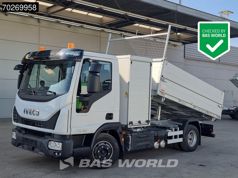 Iveco Eurocargo 75E160 4X2 NEW 7.5tonner 3 sided tipper ACC Automatic Euro 6 - Camión volquete: foto 1 Iveco Eurocargo 75E160 4X2 NEW 7.5tonner 3 sided tipper ACC Automatic Euro 6 - Camión volquete: foto 1