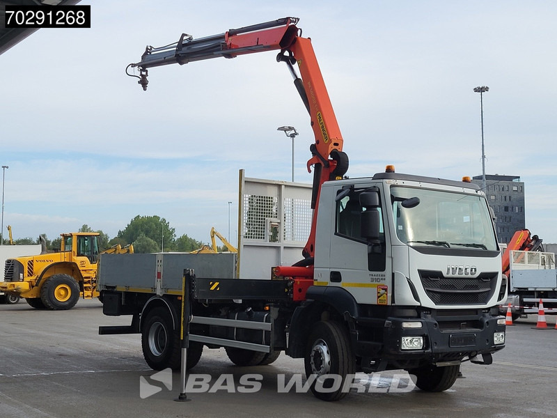 Iveco Trakker 310 4X2 Palfinger PK14002 EH Crane Kran Rotator Steelsuspension Big-Axle Manual Euro 6 - Camión caja abierta, Camión grúa: foto 3 Iveco Trakker 310 4X2 Palfinger PK14002 EH Crane Kran Rotator Steelsuspension Big-Axle Manual Euro 6 - Camión caja abierta, Camión grúa: foto 3