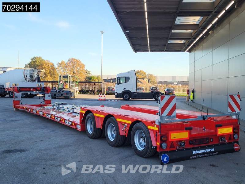 Kässbohrer LB3E 3 axles Extenable 540cm Gooseneck 3xSteeringaxle - Semirremolque góndola rebajadas: foto 3 Kässbohrer LB3E 3 axles Extenable 540cm Gooseneck 3xSteeringaxle - Semirremolque góndola rebajadas: foto 3