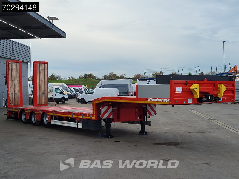Kässbohrer LB3E 3 axles Steering+Lift Axle Extendable Ramps - Semirremolque góndola rebajadas: foto 5 Kässbohrer LB3E 3 axles Steering+Lift Axle Extendable Ramps - Semirremolque góndola rebajadas: foto 5