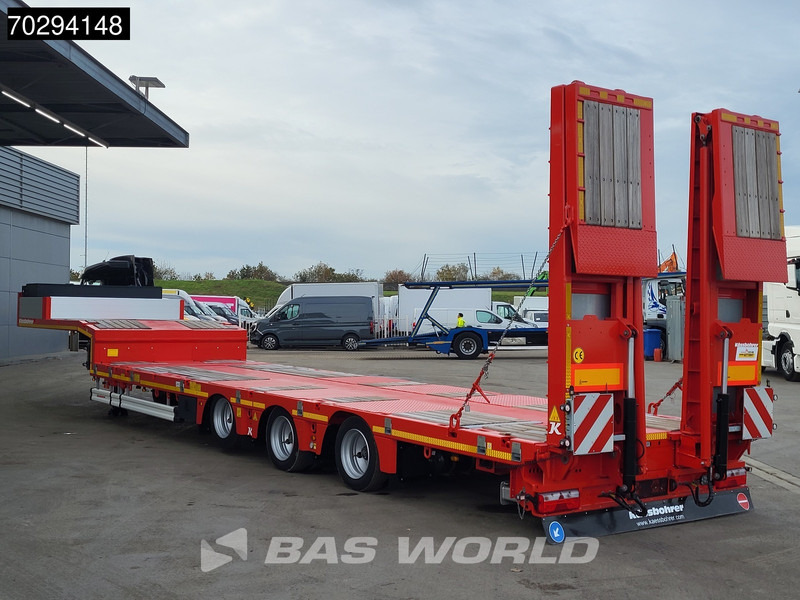 Kässbohrer LB3E 3 axles Steering+Lift Axle Extendable Ramps - Semirremolque góndola rebajadas: foto 5 Kässbohrer LB3E 3 axles Steering+Lift Axle Extendable Ramps - Semirremolque góndola rebajadas: foto 5