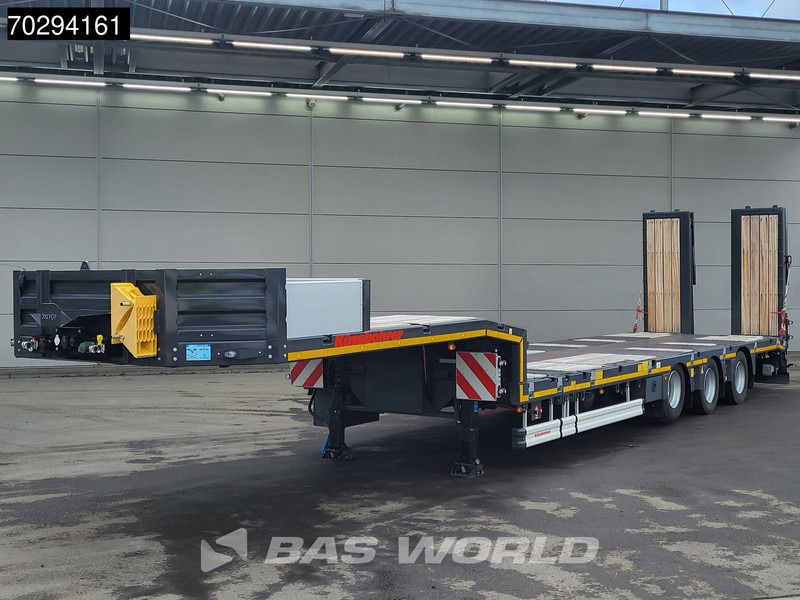 Kässbohrer LB3E 3 axles Steering+Lift Axle Extendable Ramps - Semirremolque góndola rebajadas: foto 2 Kässbohrer LB3E 3 axles Steering+Lift Axle Extendable Ramps - Semirremolque góndola rebajadas: foto 2