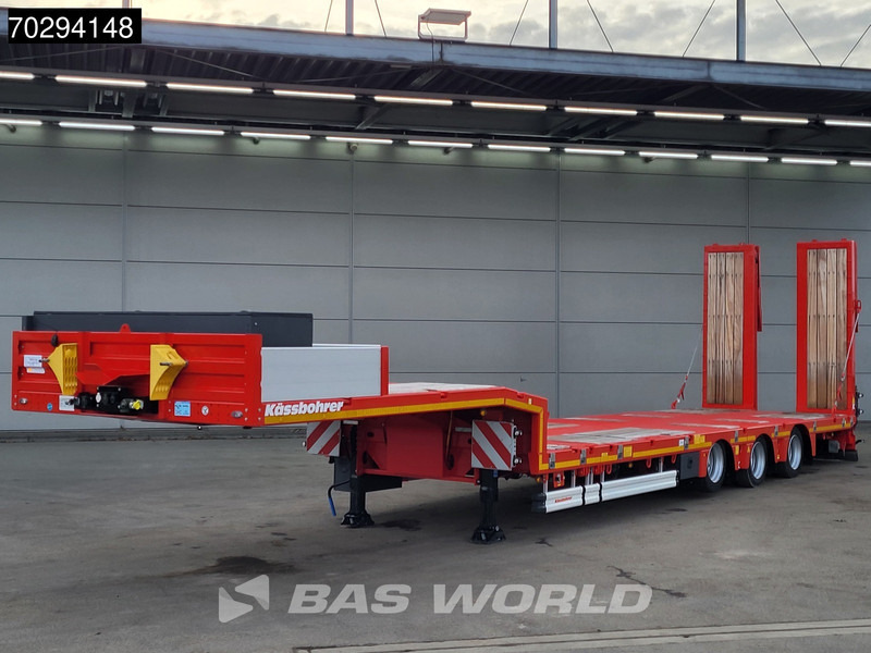Kässbohrer LB3E 3 axles Steering+Lift Axle Extendable Ramps - Semirremolque góndola rebajadas: foto 3 Kässbohrer LB3E 3 axles Steering+Lift Axle Extendable Ramps - Semirremolque góndola rebajadas: foto 3
