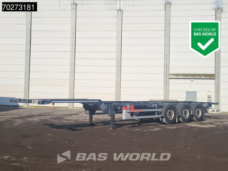 Kässbohrer Multi 3 axles - Semirremolque portacontenedore/ Intercambiable: foto 1 Kässbohrer Multi 3 axles - Semirremolque portacontenedore/ Intercambiable: foto 1