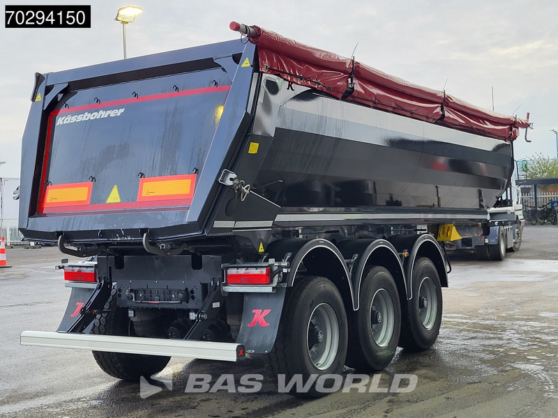 Kässbohrer XS 3 axles NEW 2xLiftaxle 24m3 Steel Tipper - Semirremolque volquete: foto 5 Kässbohrer XS 3 axles NEW 2xLiftaxle 24m3 Steel Tipper - Semirremolque volquete: foto 5