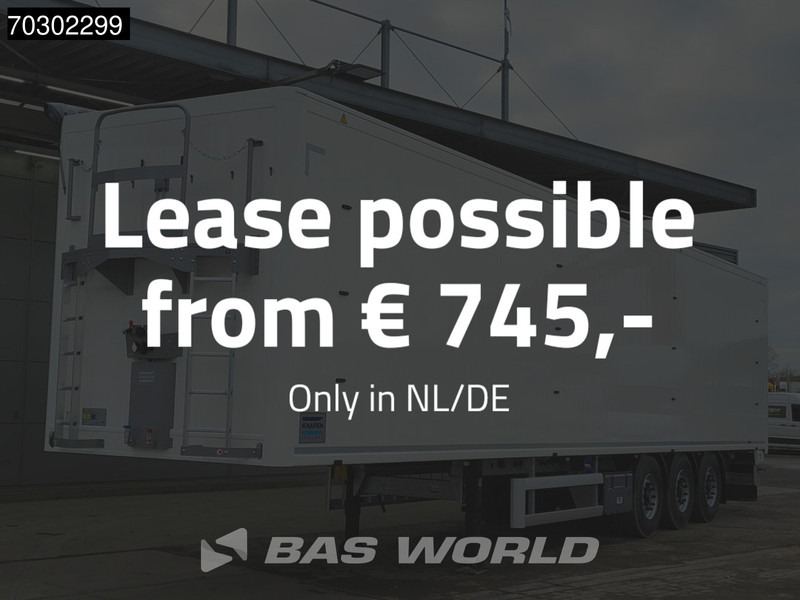 Knapen K100 10MM 92m3 3 axles NEW 92M3 10mm Liftachse - Semirremolque piso movil: foto 2 Knapen K100 10MM 92m3 3 axles NEW 92M3 10mm Liftachse - Semirremolque piso movil: foto 2