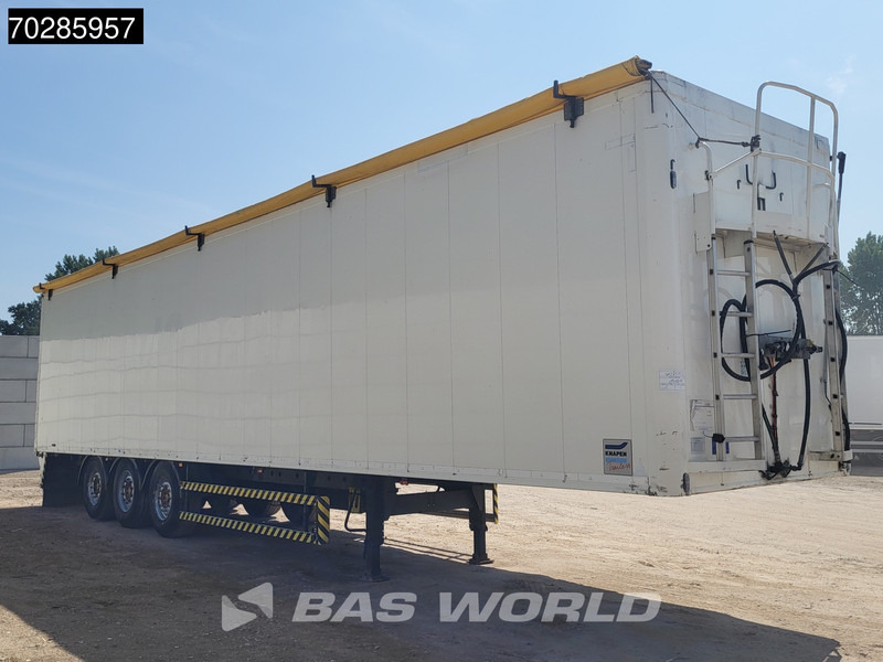 Knapen K100 92m3 10mm Liftachse Waste Cover - Semirremolque piso movil: foto 3 Knapen K100 92m3 10mm Liftachse Waste Cover - Semirremolque piso movil: foto 3