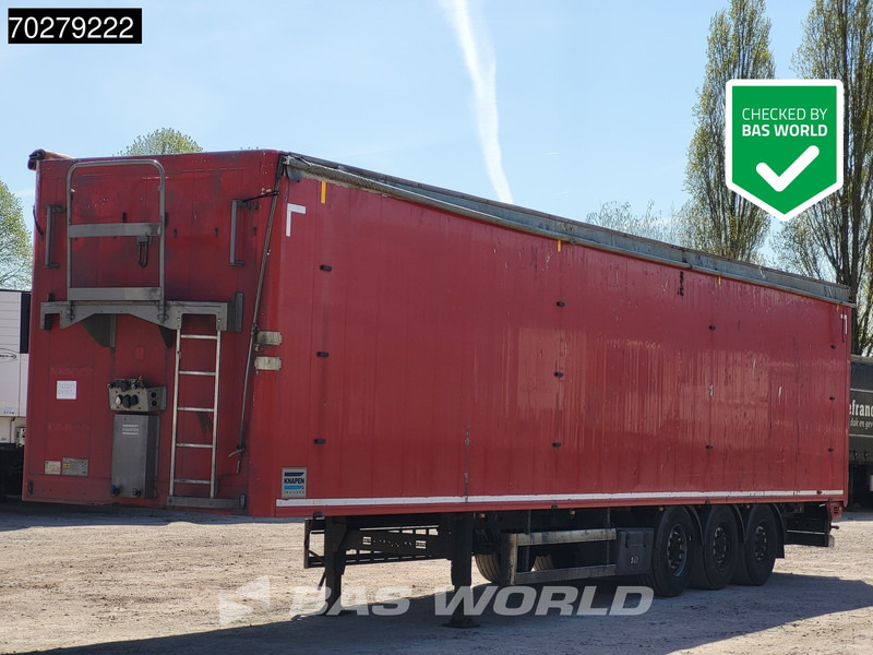 Knapen K100 92m3 Liftachse 10mm Waste Cover - Semirremolque piso movil: foto 1 Knapen K100 92m3 Liftachse 10mm Waste Cover - Semirremolque piso movil: foto 1
