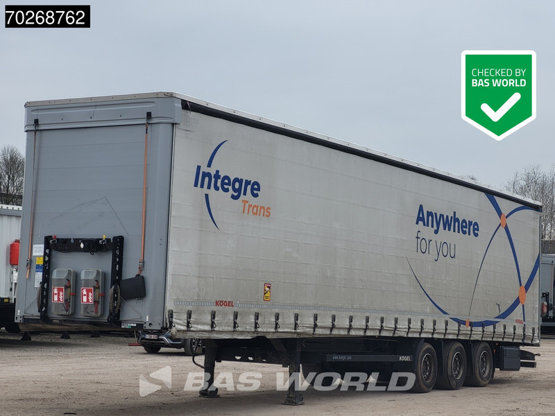Kögel S24-1 3 axles Mega - Semirremolque lona: foto 1 Kögel S24-1 3 axles Mega - Semirremolque lona: foto 1