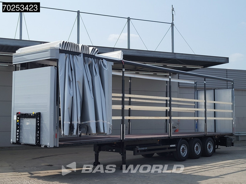 Kögel S24-1 3 axles NEW HUBDACH Liftachse Lifting+ Sliding Roof - Semirremolque lona: foto 2 Kögel S24-1 3 axles NEW HUBDACH Liftachse Lifting+ Sliding Roof - Semirremolque lona: foto 2