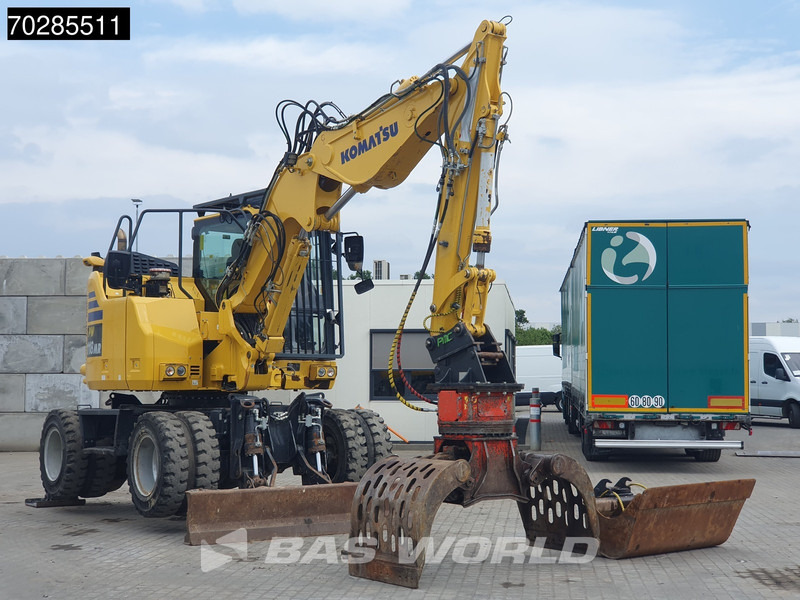 Excavadora de ruedas Komatsu PW118 MR -11: foto 5
