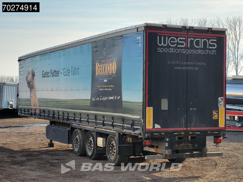 Krone SD 3 axles Forklift Lift+Lenkachse Kooiaap Palettenkasten SAF Sliding Roof - Semirremolque lona: foto 2 Krone SD 3 axles Forklift Lift+Lenkachse Kooiaap Palettenkasten SAF Sliding Roof - Semirremolque lona: foto 2