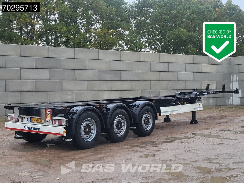 Krone SD Multi 45ft Lift axle - Semirremolque portacontenedore/ Intercambiable: foto 1 Krone SD Multi 45ft Lift axle - Semirremolque portacontenedore/ Intercambiable: foto 1