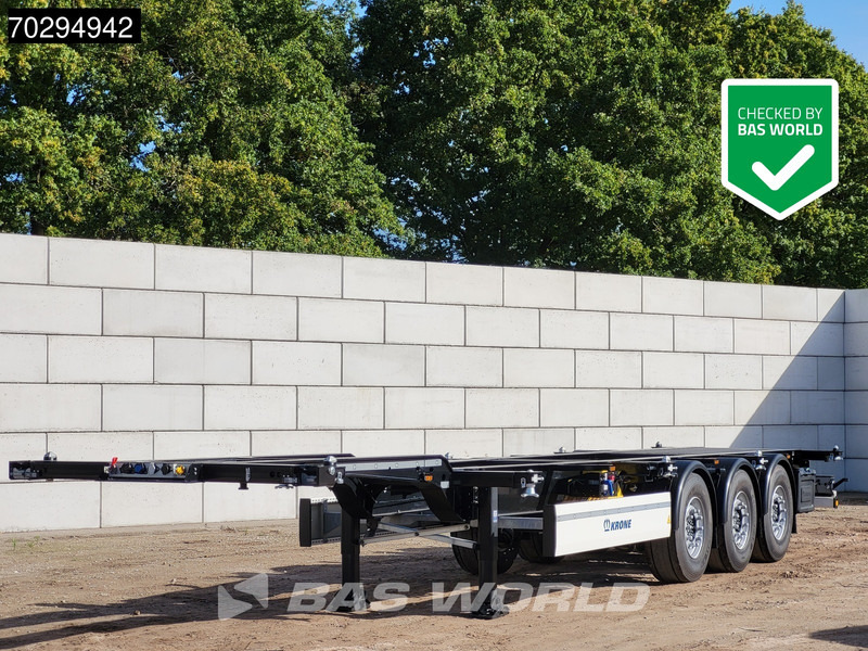 Krone SD NEW 20ft 30ft 40ft Liftachse - Semirremolque portacontenedore/ Intercambiable: foto 1 Krone SD NEW 20ft 30ft 40ft Liftachse - Semirremolque portacontenedore/ Intercambiable: foto 1