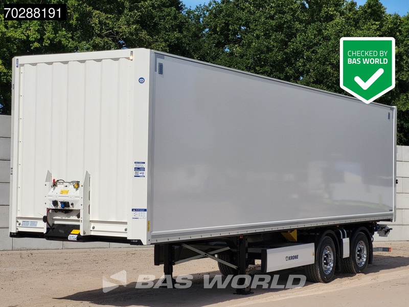 Krone SZ City NEW Lift+Lenkachse Tail Lift - Semirremolque caja cerrada: foto 1 Krone SZ City NEW Lift+Lenkachse Tail Lift - Semirremolque caja cerrada: foto 1