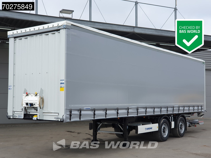 Krone SZ NEW Tailgate City Lift + Lenkachse LBW Ladebordwand - Semirremolque lona: foto 1 Krone SZ NEW Tailgate City Lift + Lenkachse LBW Ladebordwand - Semirremolque lona: foto 1