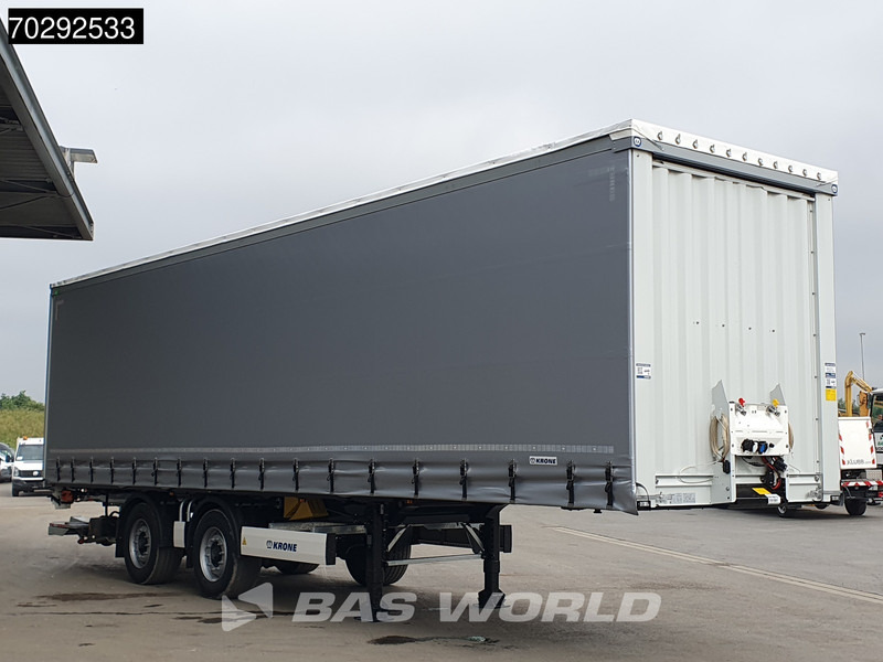 Semirremolque lona nuevo Krone SZ NEW Tailgate City Lift + Lenkachse LBW Ladebordwand: foto 9