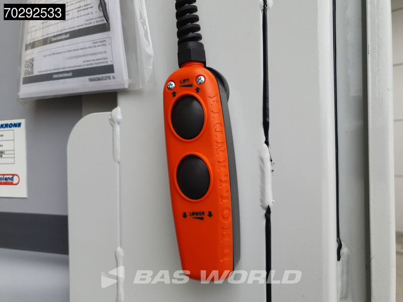Semirremolque lona nuevo Krone SZ NEW Tailgate City Lift + Lenkachse LBW Ladebordwand: foto 7