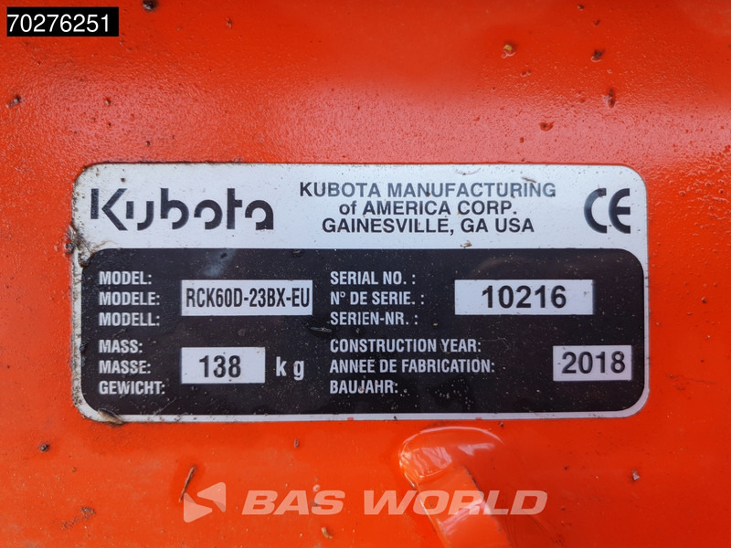 Leasing de Kubota BX231 D-C C10 4X4 4x4 - INCL ATTACHMENTS Kubota BX231 D-C C10 4X4 4x4 - INCL ATTACHMENTS: foto 18