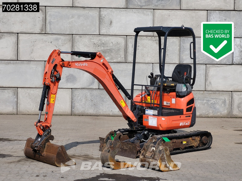 Kubota U17-3a 3 BUCKETS - Miniexcavadora: foto 1 Kubota U17-3a 3 BUCKETS - Miniexcavadora: foto 1