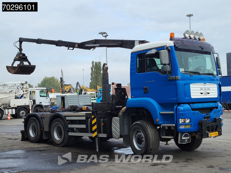 MAN TGA 26.480 TGA 6X6 NL-Truck 26Ton HYVA HMF 1643 Z2 Crane Big-Axle Manual Euro 2 - Camión multibasculante, Camión grúa: foto 3 MAN TGA 26.480 TGA 6X6 NL-Truck 26Ton HYVA HMF 1643 Z2 Crane Big-Axle Manual Euro 2 - Camión multibasculante, Camión grúa: foto 3