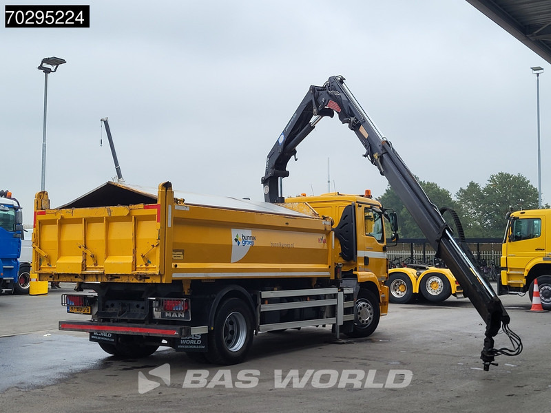 MAN TGM 18.250 TGM 4X2 NL-Truck 10m3 HSW Tipper 13Ton HMF 1300-K2 Crane Automatic Euro 6 - Camión volquete, Camión grúa: foto 5 MAN TGM 18.250 TGM 4X2 NL-Truck 10m3 HSW Tipper 13Ton HMF 1300-K2 Crane Automatic Euro 6 - Camión volquete, Camión grúa: foto 5