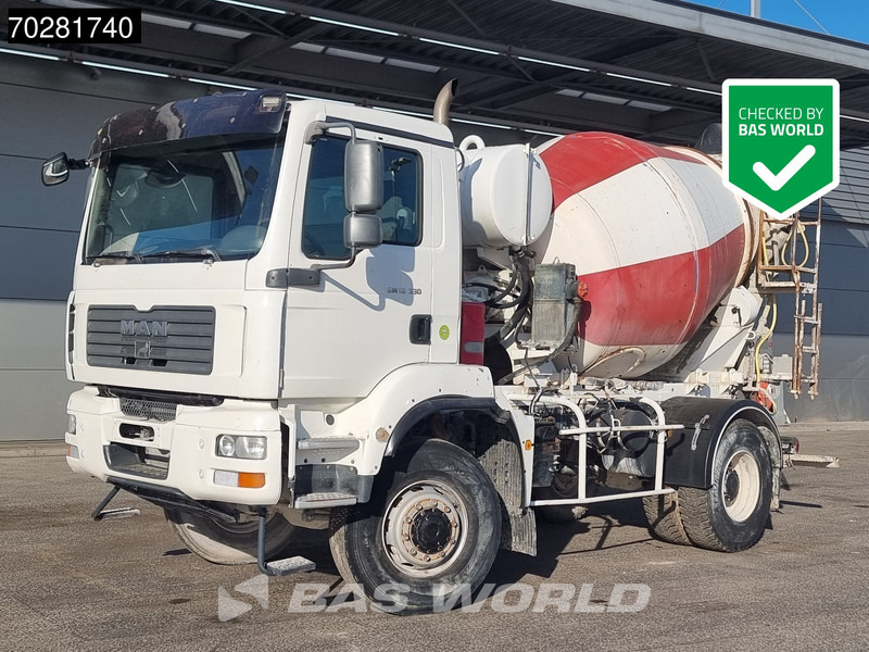 MAN TGM 18.330 4X4 4x4 Manual Big-Axle Schwing stetter Mixer Euro 4 - Camión hormigonera: foto 1 MAN TGM 18.330 4X4 4x4 Manual Big-Axle Schwing stetter Mixer Euro 4 - Camión hormigonera: foto 1