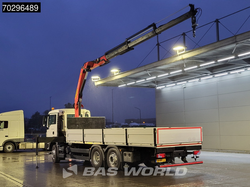 MAN TGS 26.360 TGS 6X2 NL-Truck Palfinger PK17.001 Crane Kran Lift+Steering-Axle Navi Euro 6 Palfinger - Camión caja abierta, Camión grúa: foto 2 MAN TGS 26.360 TGS 6X2 NL-Truck Palfinger PK17.001 Crane Kran Lift+Steering-Axle Navi Euro 6 Palfinger - Camión caja abierta, Camión grúa: foto 2