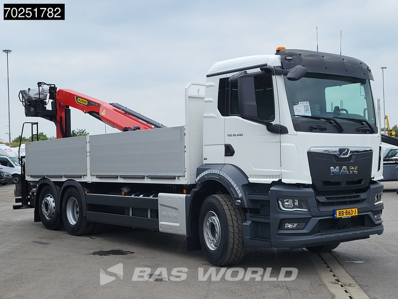 MAN TGS 26.440 6X2 NEW NL-Truck Palfinger PK 20.501 L TEC3 Kran Crane Euro 6 - Camión caja abierta, Camión grúa: foto 3 MAN TGS 26.440 6X2 NEW NL-Truck Palfinger PK 20.501 L TEC3 Kran Crane Euro 6 - Camión caja abierta, Camión grúa: foto 3