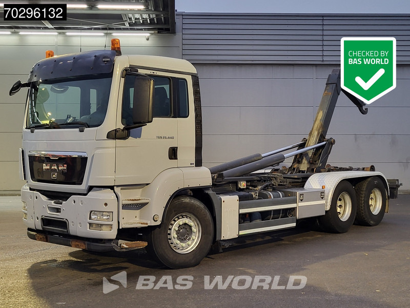 MAN TGS 26.440 6X4 ANG containersystem Retarder Manual Euro 5 - Camión multibasculante: foto 1 MAN TGS 26.440 6X4 ANG containersystem Retarder Manual Euro 5 - Camión multibasculante: foto 1