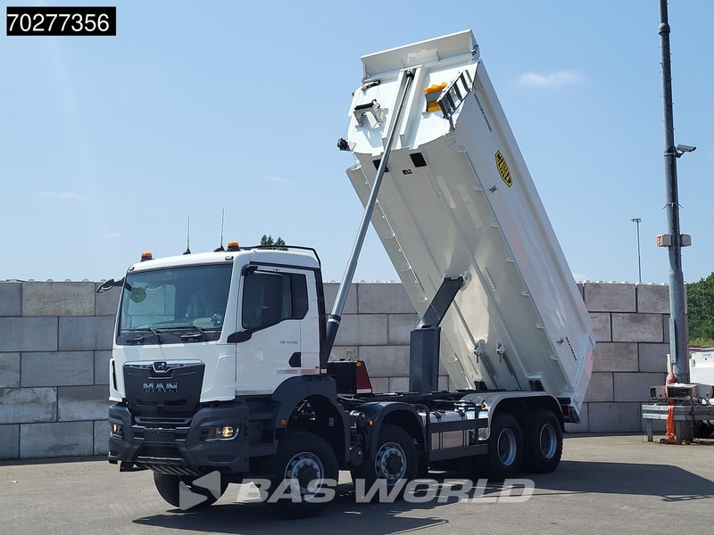 MAN TGS 41.480 8X6 NEW! 19m3 Meiller Tipper Big-Axle Steel suspension Automatic Euro 6 - Camión volquete: foto 2 MAN TGS 41.480 8X6 NEW! 19m3 Meiller Tipper Big-Axle Steel suspension Automatic Euro 6 - Camión volquete: foto 2