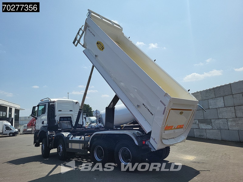 MAN TGS 41.480 8X6 NEW! 19m3 Meiller Tipper Big-Axle Steel suspension Automatic Euro 6 - Camión volquete: foto 3 MAN TGS 41.480 8X6 NEW! 19m3 Meiller Tipper Big-Axle Steel suspension Automatic Euro 6 - Camión volquete: foto 3