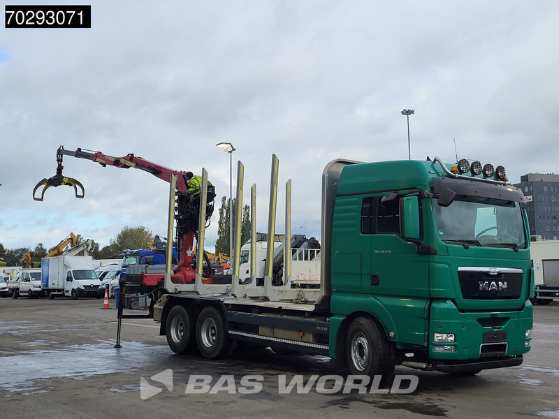 MAN TGX 26.540 6X4 TAJFUN L150Z.96 woodcrane Holztransport Manual Retarder Euro 5 - Camión forestal, Camión grúa: foto 3 MAN TGX 26.540 6X4 TAJFUN L150Z.96 woodcrane Holztransport Manual Retarder Euro 5 - Camión forestal, Camión grúa: foto 3