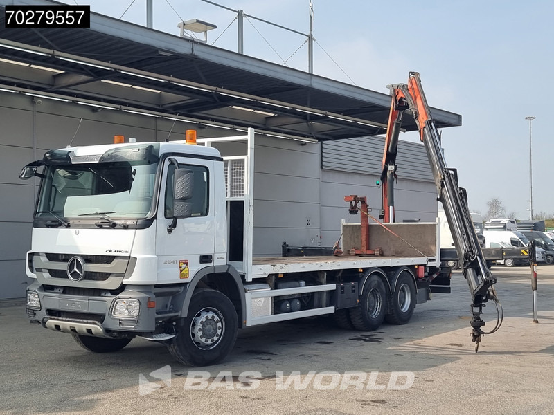 Mercedes-Benz Actros 2641 6X4 Palfinger PK18002-EH Remote Full Steel Euro 5 - Camión caja abierta, Camión grúa: foto 5 Mercedes-Benz Actros 2641 6X4 Palfinger PK18002-EH Remote Full Steel Euro 5 - Camión caja abierta, Camión grúa: foto 5